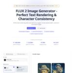 FLUX 2 - AI Image Generator for Text & Consistency